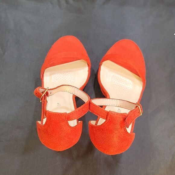 BRAND NEW FOREVER PLATFORM HIGH HEELS STILETTO PUMPS SANDALS - Picture 6 of 16